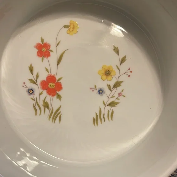 Vintage Country Flowers by Andrea Casserole Dish - Picture 7 of 7